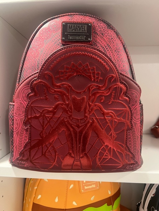 Loungefly Handbags - Loungefly Marvel Red Symbiote Mini Backpack